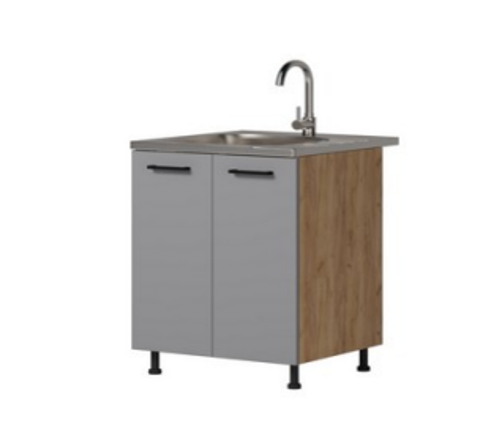 Alisa Grey - Стол-мойка 600 (без столешницы)