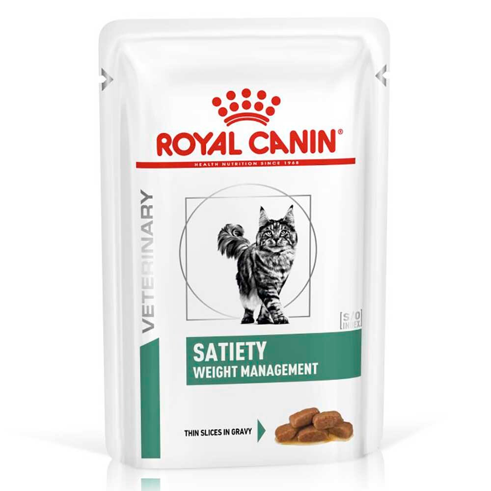 Royal Canin VET Satiety Weight Obesity Management 85  г - диета консервы (пауч) для кошек при ожирении