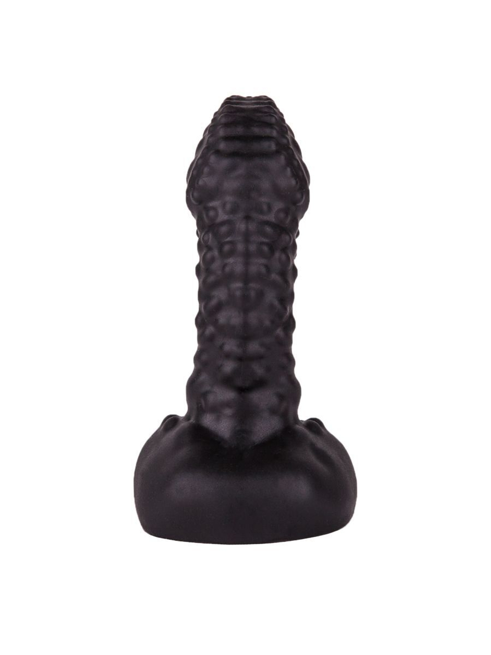 Чёрный плаг-массажёр для простаты - 7,2 см. (Цвет: черный)