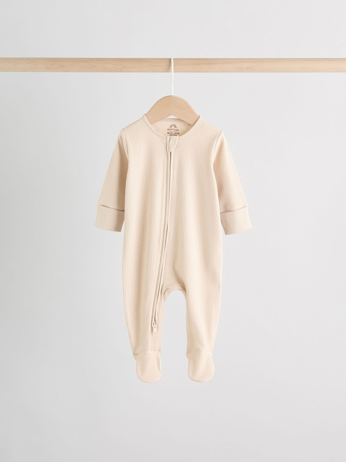 Комбинезон / Cлип для малышей Next AN3-347, 3 шт., Бежевый