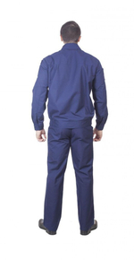 Костюм офисный синий МО РФ с длинным рукавом Патруль