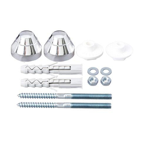 Набор для крепления писсуара 12x120 (серебро 2 шт)