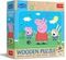 Pazl \ Puzzle \ Пазлы Puzzles - "24 Wooden Puzzle" - Meet lovely Peppa / Peppa Pig