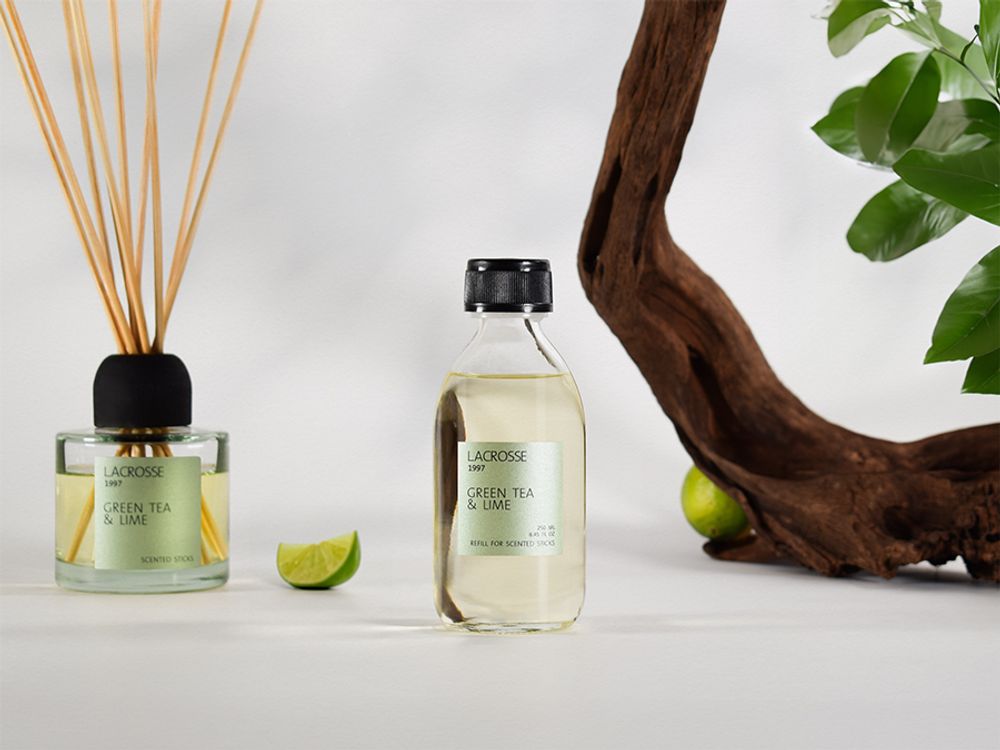 Наполнитель для диффузора Lacrosse, Green tea&Lime, 250 мл