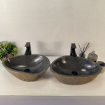 Раковина из речного камня ПАРА! RS-65346 52*33*16 0866