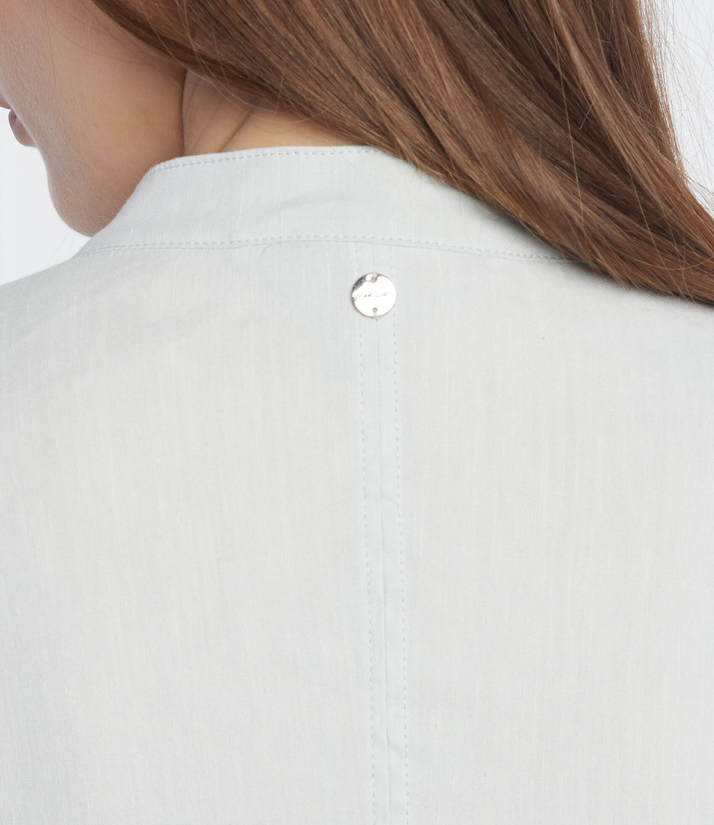 льняной жакет Marc Cain - голубой(SC 31.62 W47)