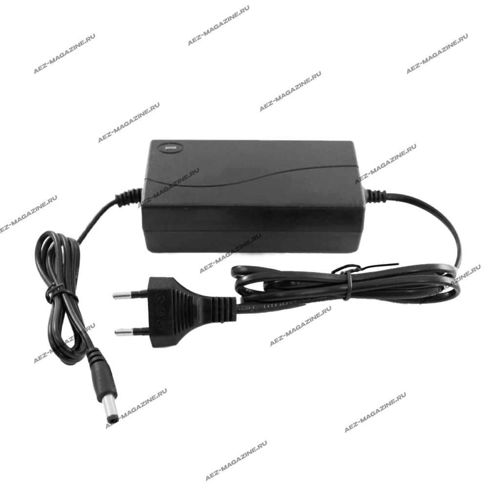 Зарядное устройство подходит для Li-on батарей 18В-21В 2А, разъём 5,5 мм