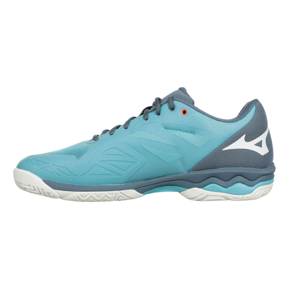 Мужские теннисные кроссовки Mizuno Wave Exceed Light All Court Shoe Men - Turquoise, Blue