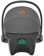 Коляска Cybex Balios S Lux BLK complete Aton S2 Lava Grey Base One 4 в 1 Moon Black с дождевиками