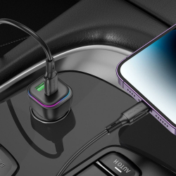 Автомобильное зарядное устройство (АЗУ) Borofone BZ28a