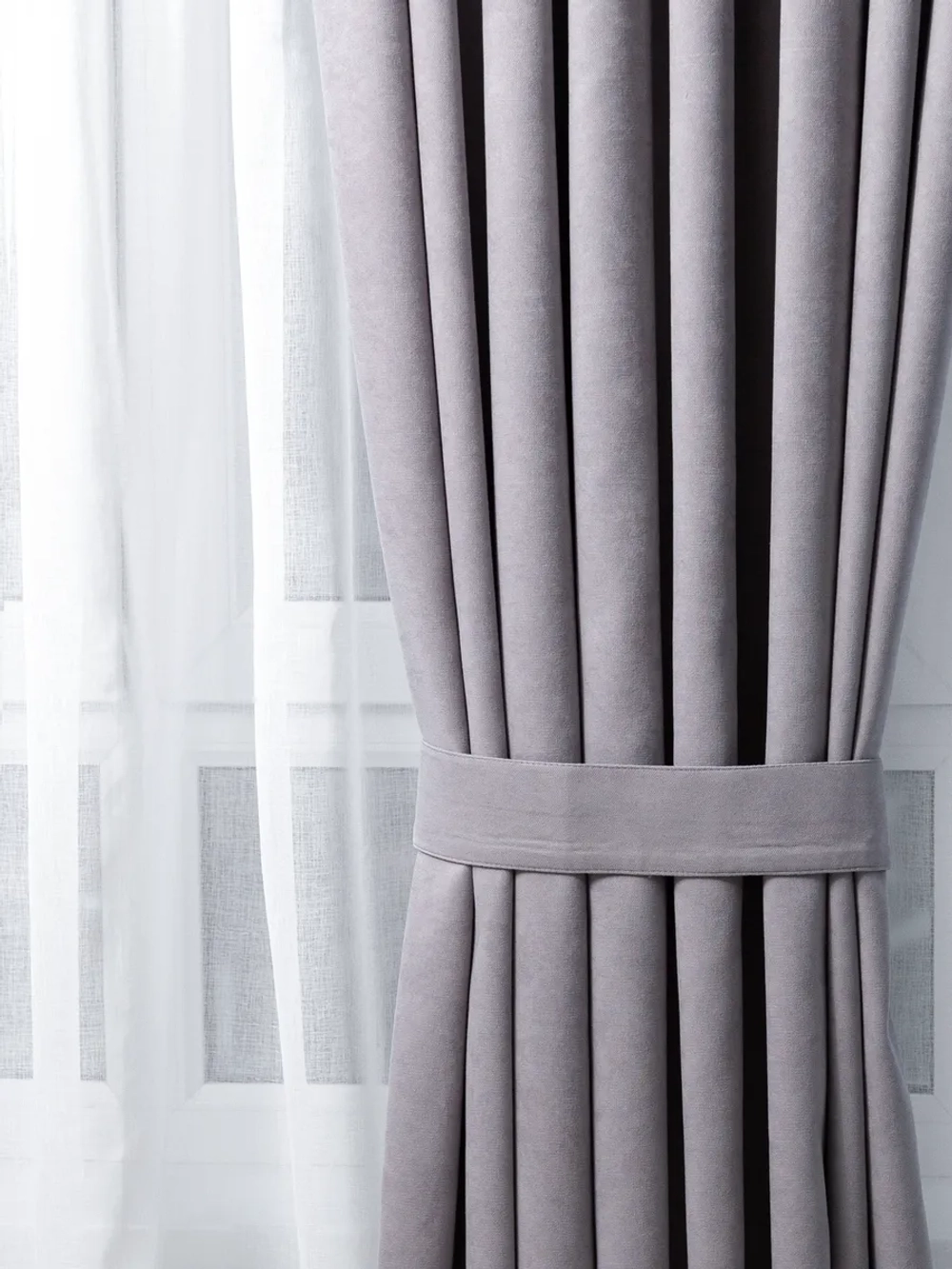 Комплект штор на шторной ленте 200х260 см - 2 шт