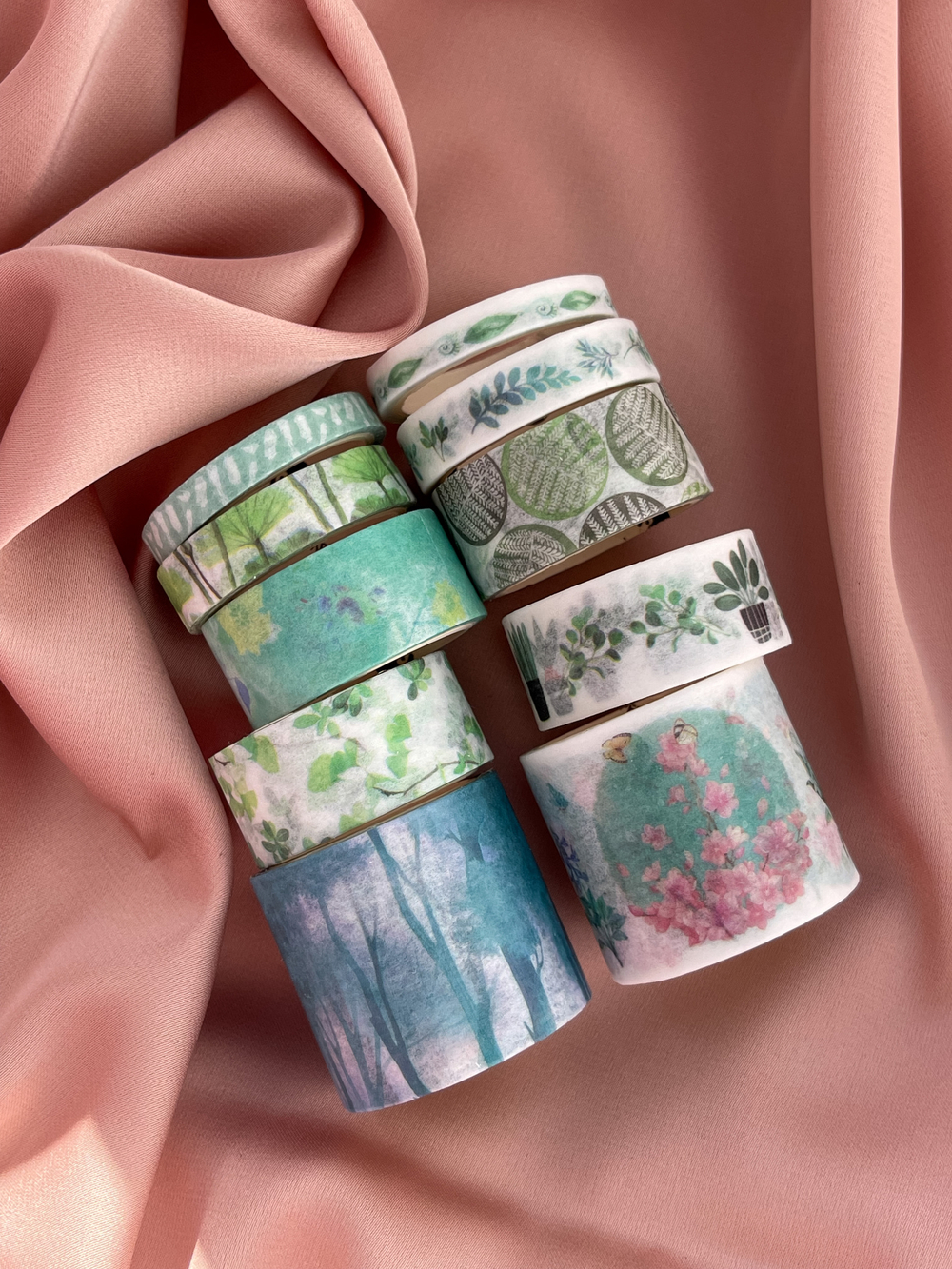 Набор скотча зеленый