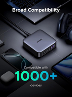 Зарядное устройство 4xUSB C+2xUSB, 200W, Gan X, UGREEN 40914
