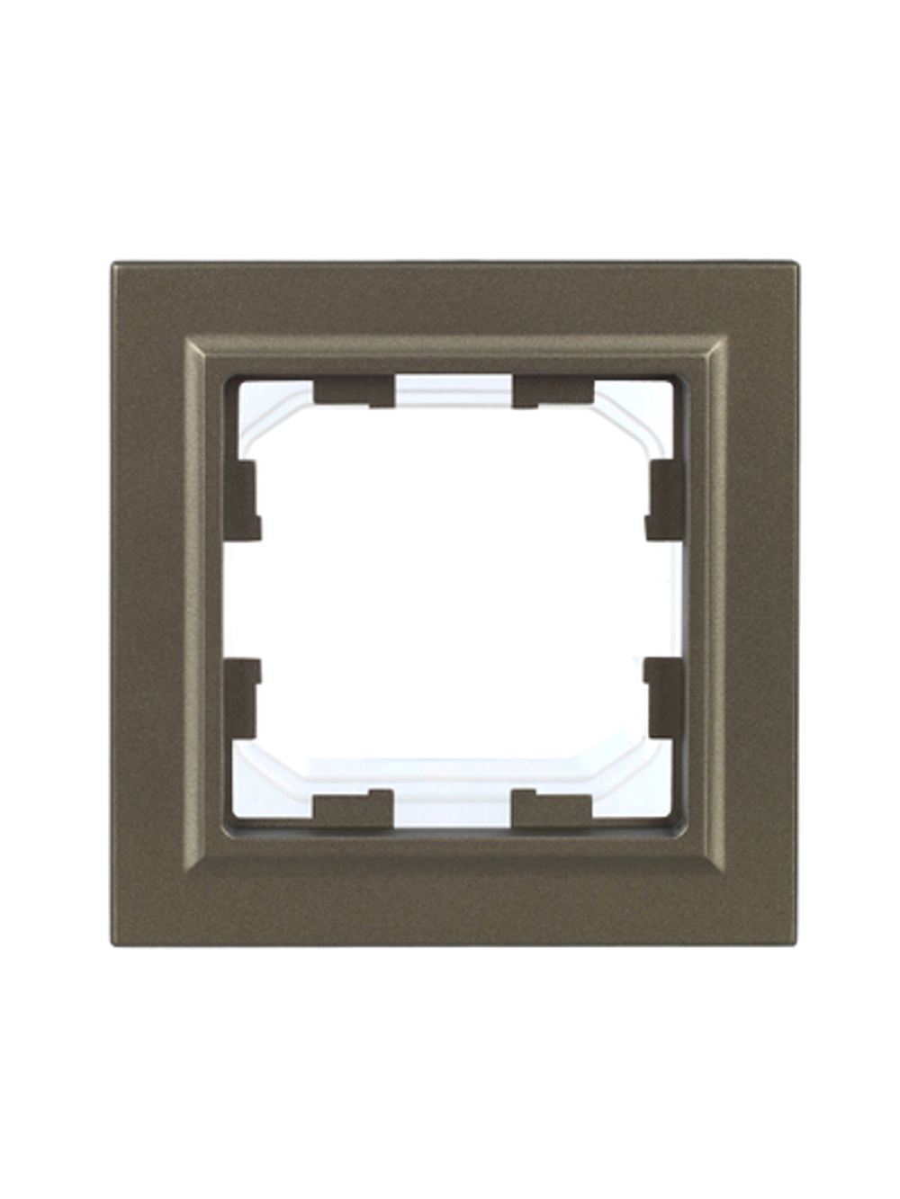 BRITE Рамка 1-местная IP44 РУ-1-БрШ-44 шампань IEK