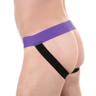 Изумрудные мужские трусы-джоки с брендированным поясом (Размер: L) (Цвет: изумрудный)