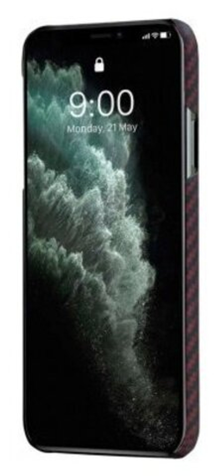 Чехол для IPhone 13 Pro Max (KI1307PM) Pitaka MagEZ Case 2 black-red