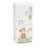 Комод Мишутки 4-х секцион.