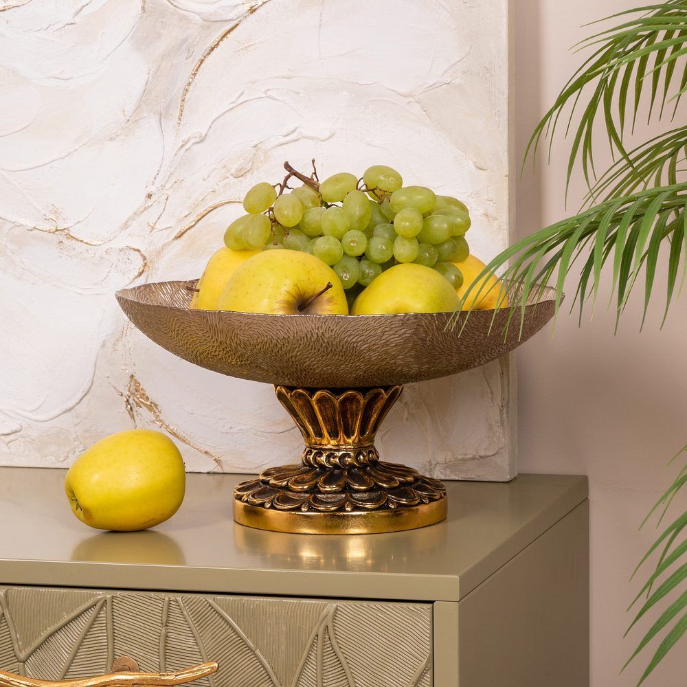 Фруктовница-конфетница Классика Бронза