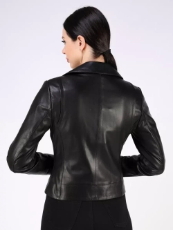 Кожаная куртка демисезонная косуха