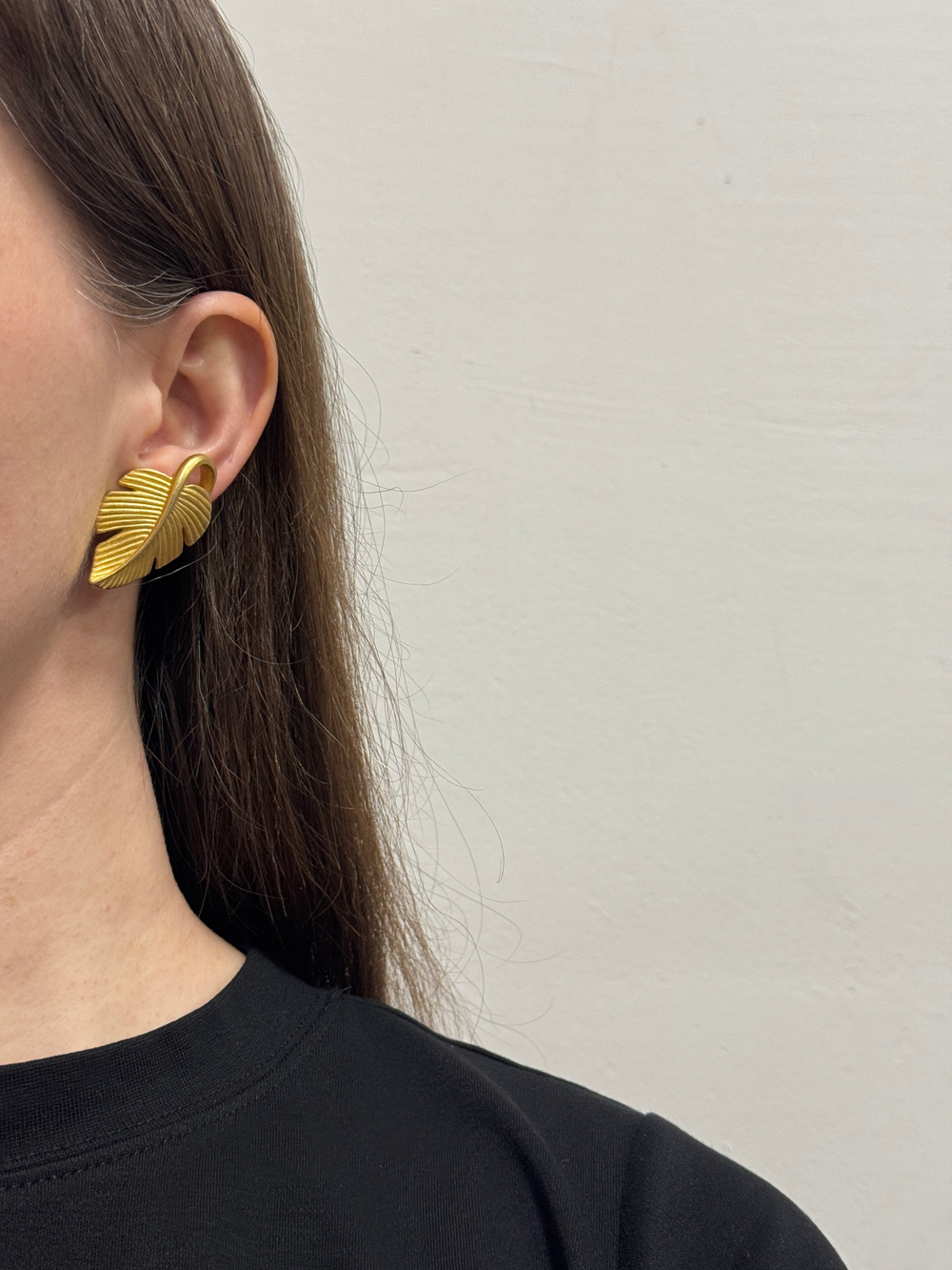 Клипсы Листья Givenchy