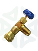 Вентиль Mastercool с нажимом на золотник, резьбы F5/16" SAE x M5/16" SAE 90328-5-16