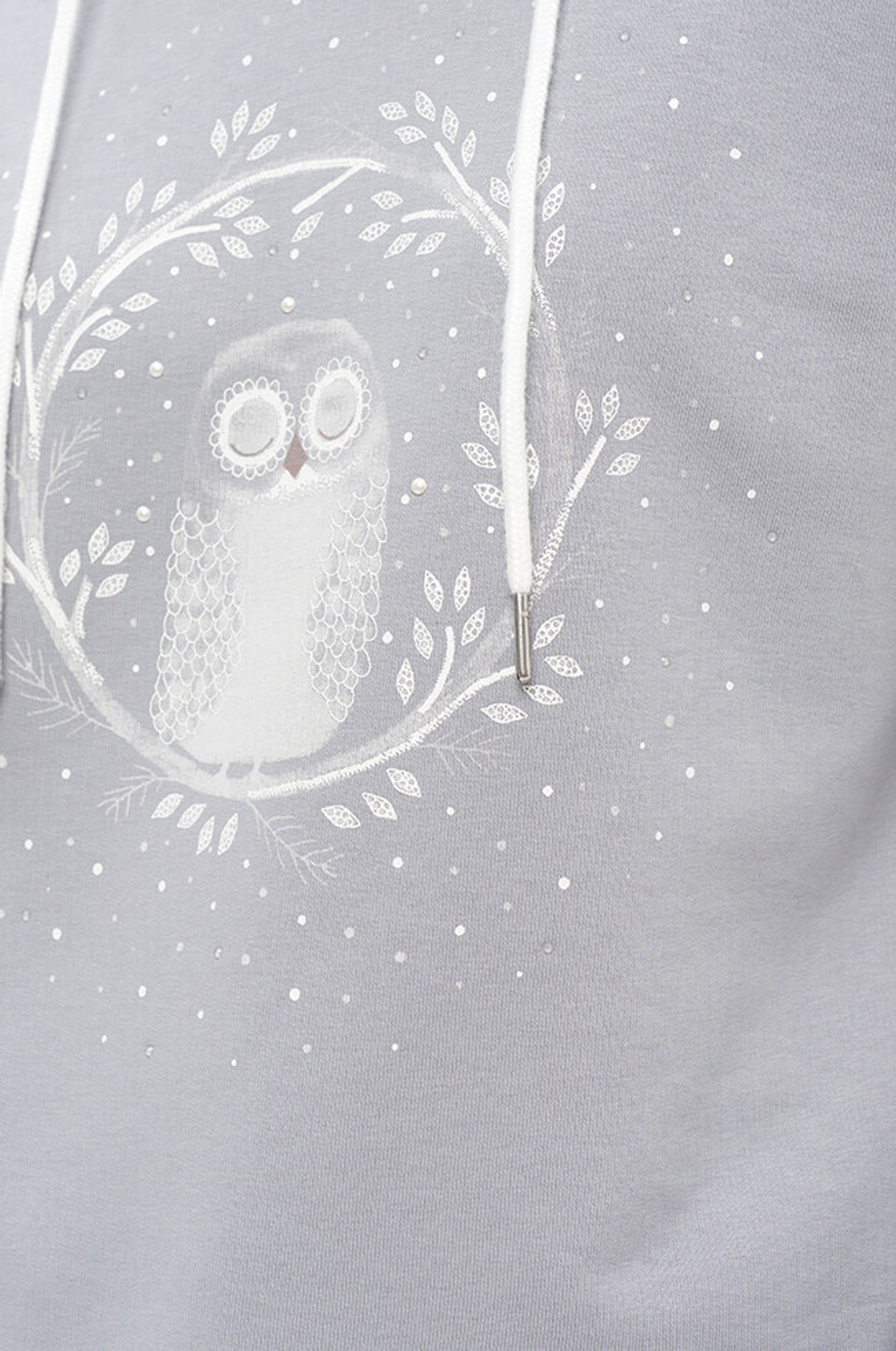 23314 Худи женское (серый)