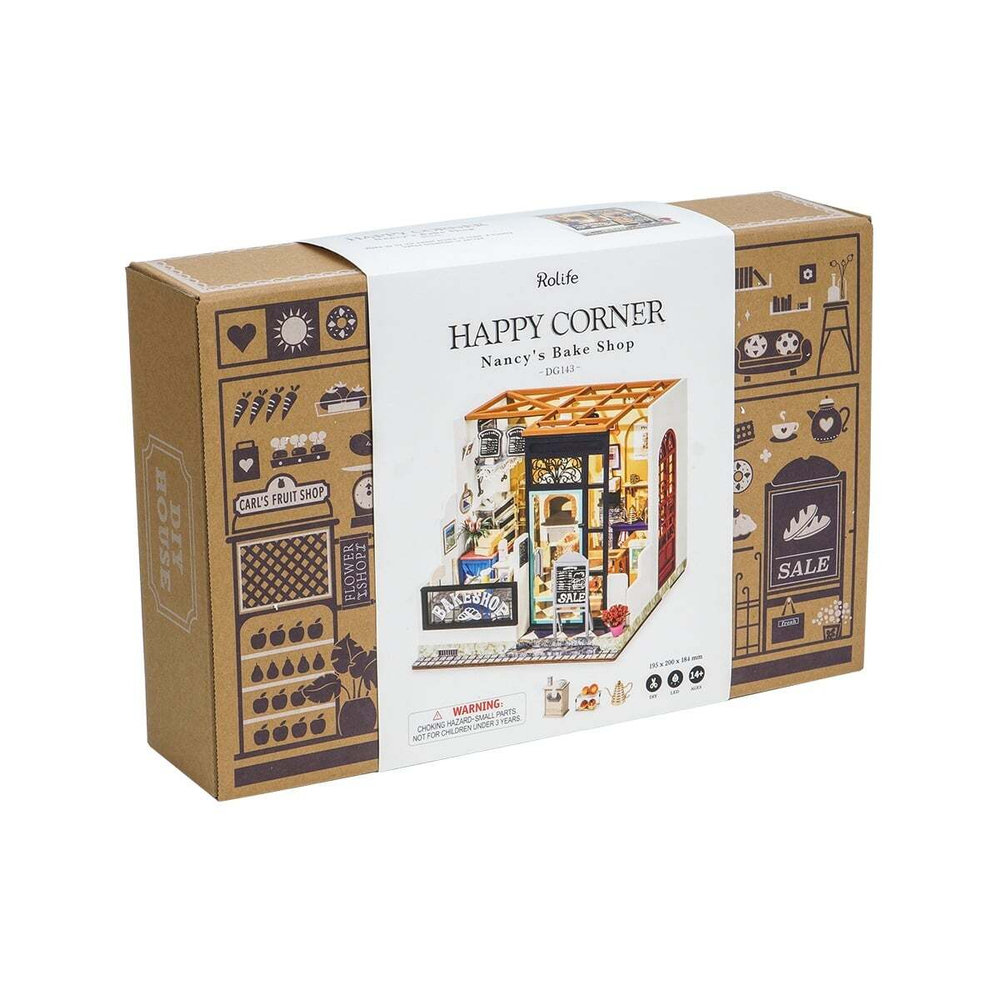 Пекарня Nancy's Bake Shop от Rolife - Интерьерные конструктор Rolife, румбокс, сборная модель