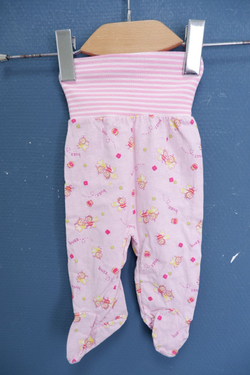 Ползунки на широкой резинке на 1-3 месяца