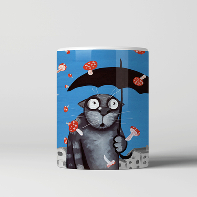 Кружка "Грибной дождь"