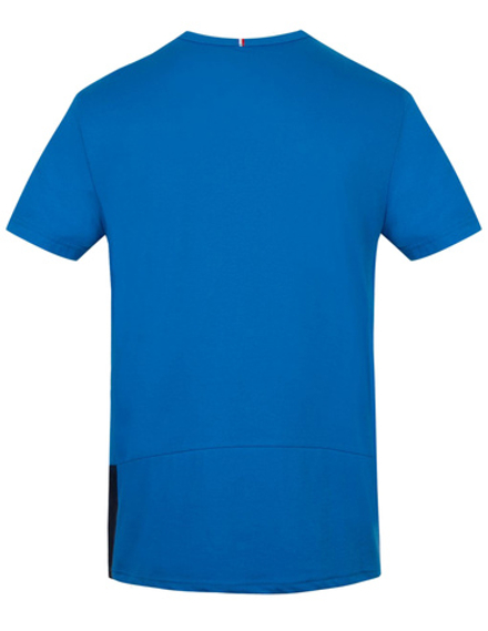 Теннисная футболка Le Coq Sportif Tech Tee SS No.1 M - tech blue