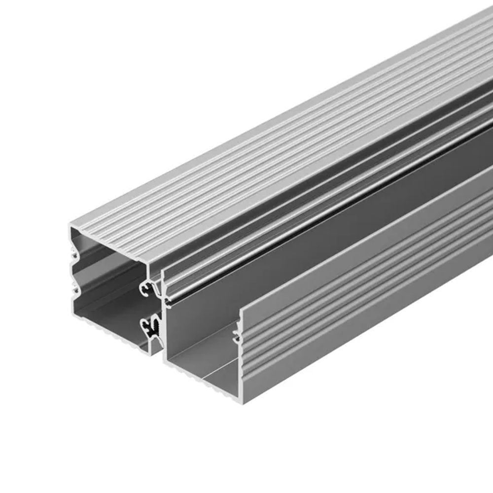 Профиль с экраном ALU-BASE-PW35S-2000 ANOD+FROST AG (Arlight, Металл) 021947