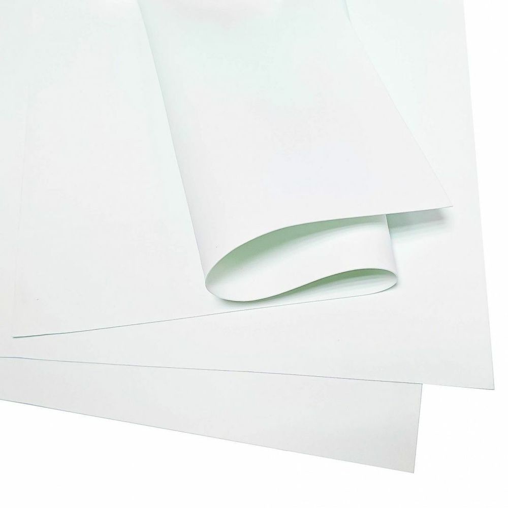 Фоамиран лист 60*70/10шт БЕЛЫЙ №2