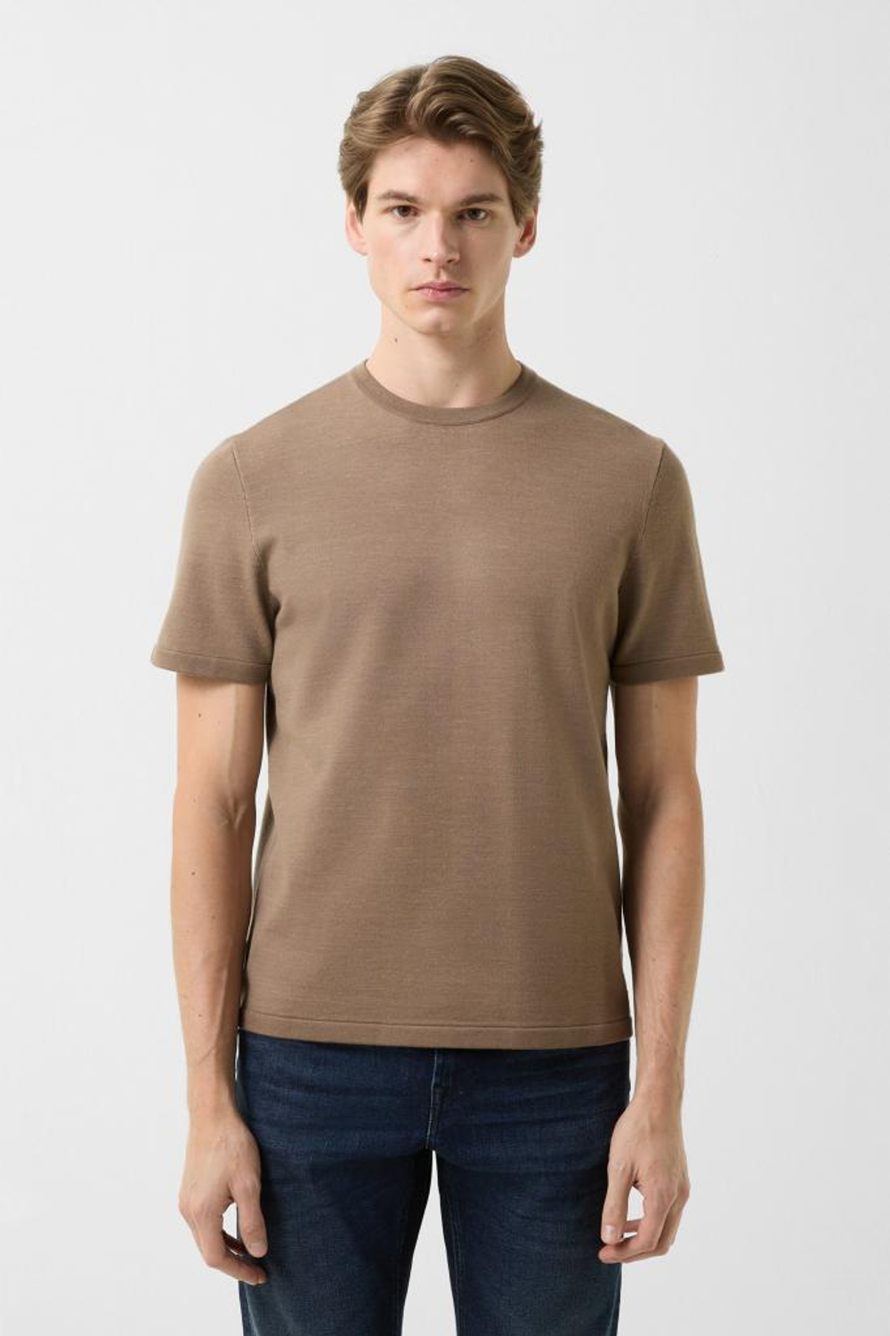 Футболка BOGNER OHIO в бежевом цвете