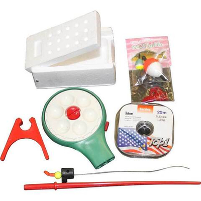 Набор рыболова для зимней рыбалки Три Кита № 3 люкс