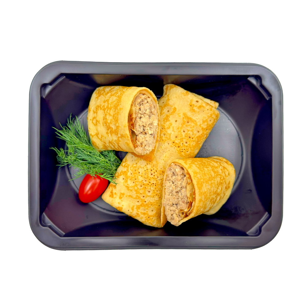 Блинчики (2 шт.) с мясом