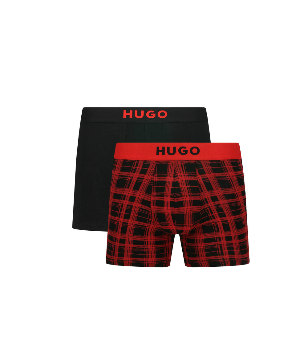 трусики-боксеры 2 шт. boxerbr brother pack Hugo Bodywear - красный(50484641)