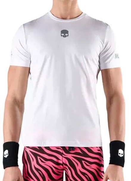 Теннисная футболка Hydrogen Basic Tech T-Shirt - white