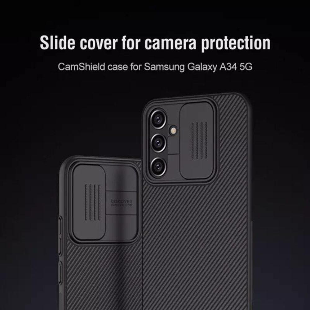 Накладка Nillkin CamShield Case с защитой камеры для Samsung Galaxy A34 5G