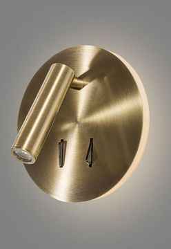 Настенный светодиодный светильник CLT 223W BZ бронза Crystal Lux