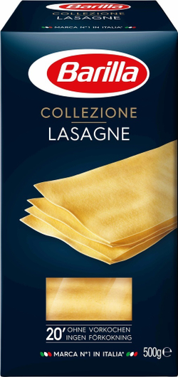 Макаронные изделия Lasagne (Лазанья) «Barilla» - 500 г