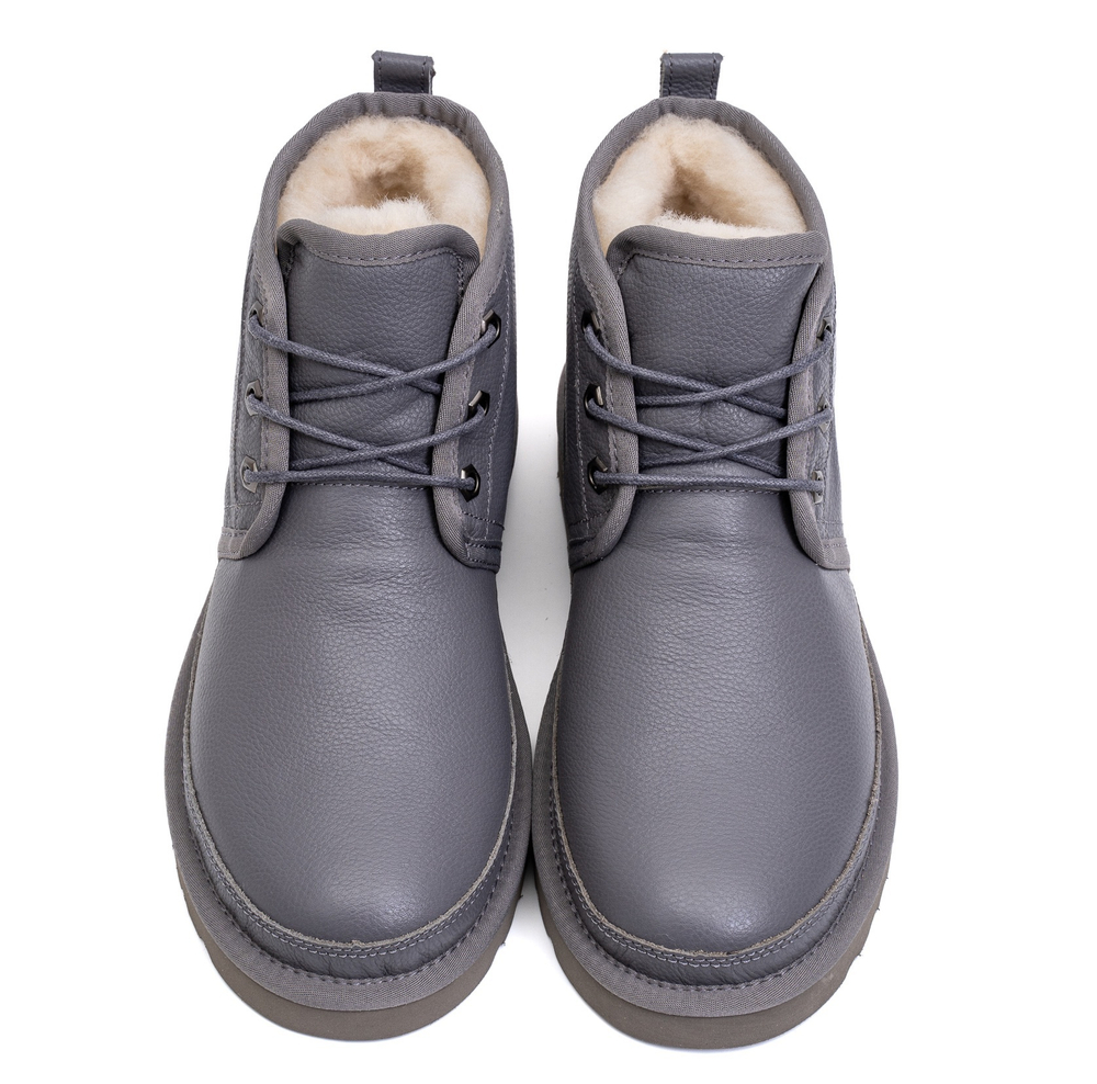 UGG Mens Neumel Leather Grey