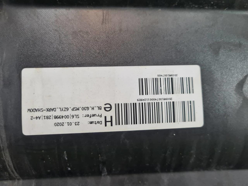 Юбка заднего бампера BMW 5er G30 (17-20) M-paket
