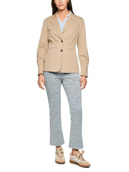 Marc Cain Блейзер с эластичным поясом и накладными карманами