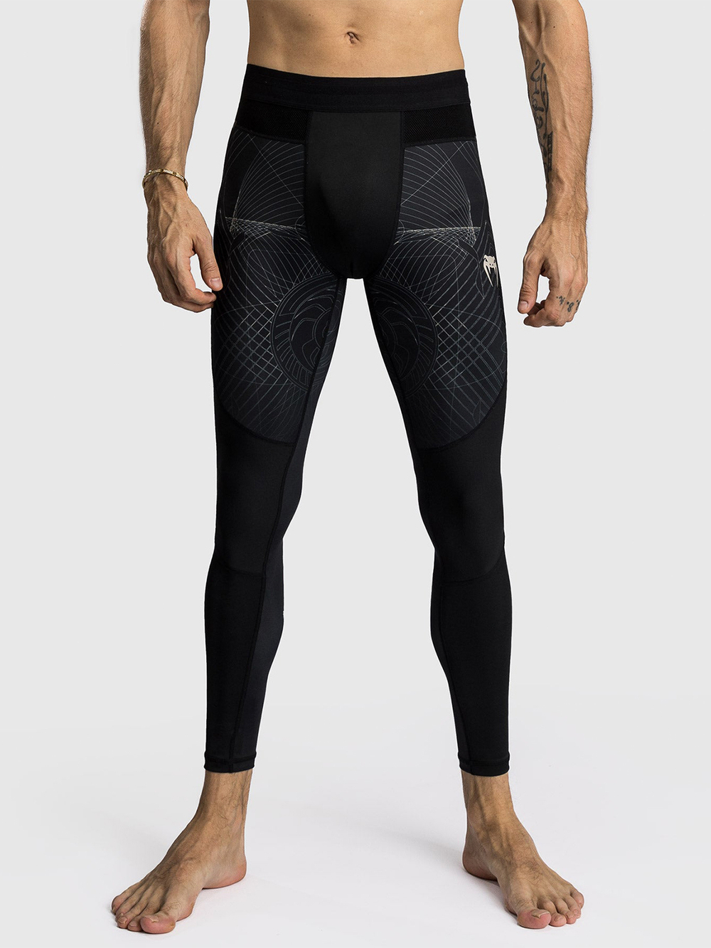Тайтсы Venum G-Fit Air Deep Black/Desert Sand
