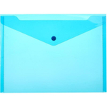 Папка-конверт на кнопке Attache, B5, 180мкм, ассорти