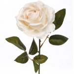 Искусственные цветы «FLOWERS MAGIC» 53см Роза шампань