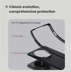 Усиленный чехол от Nillkin для OnePlus 13, серия Super Frosted Shield Pro