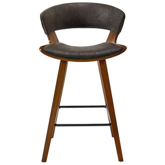 Полубарный стул Krone коричневый