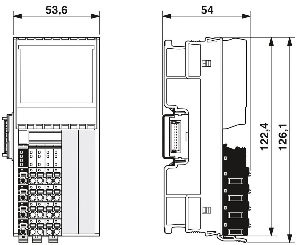 1061424 - AXL F PSAI8 I 1F - Модуль безопасности