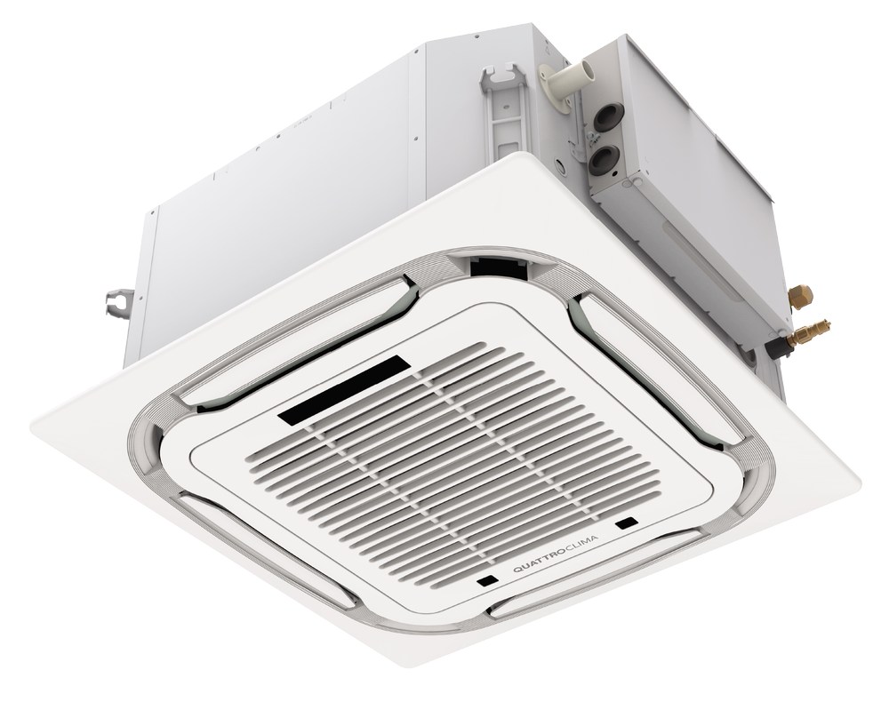 Cплит-система инверторная кассетная QuattroClima QV-I36CGE/QN-I36UGE/QA-ICP14